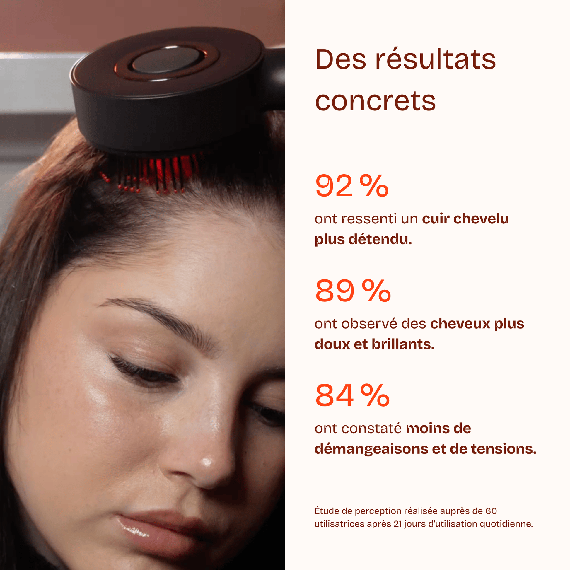 CÖMBB Pulse 360 – Brosse massante cuir chevelu